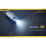 NITECORE TUBE V2.0 Black Nichia — наключный фонарь 14580