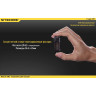 NITECORE TUBE V2.0 Black Nichia — наключный фонарь 14580